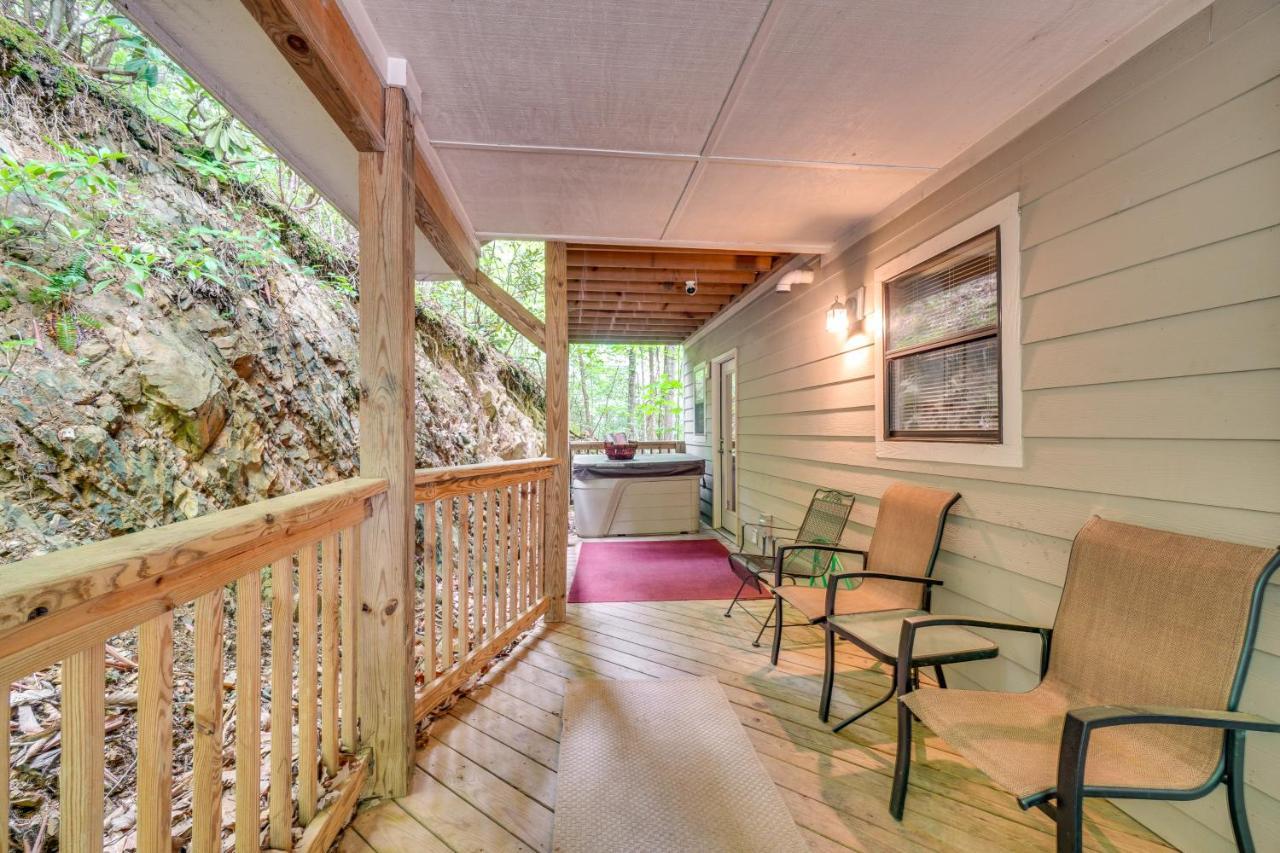 Gatlinburg Vacation Rental Balcony With Hot Tub! المظهر الخارجي الصورة