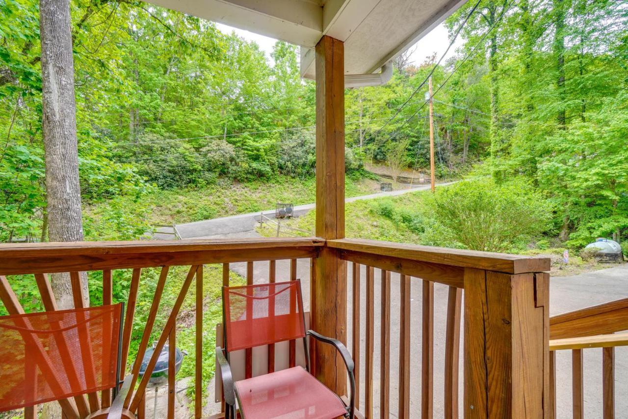 Gatlinburg Vacation Rental Balcony With Hot Tub! المظهر الخارجي الصورة